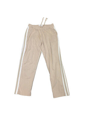 Reigning Champ Beige Side Stripe Sweatpants L x 29 Cotton Fleece